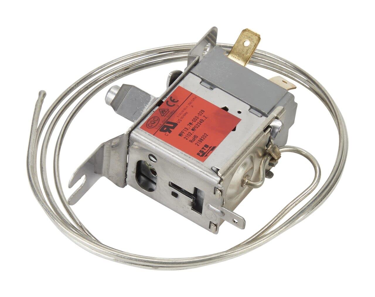 Whirlpool Refrigerator Temperature Control Thermostat (Replaces 2198202) WP2198202 Whirlpool Refrigerator Temperature Control Thermostat (Replaces 2198202) WP2198202
